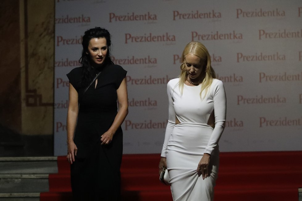 Premiéra filmu Prezidentka: Kateřina Mátlová.