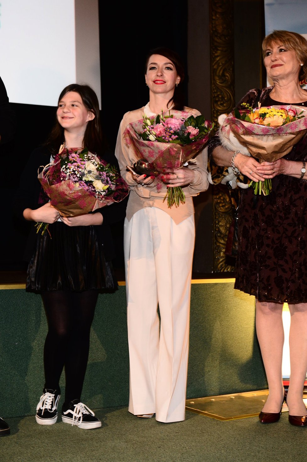 Slavné tváře na premiéře Teorie tygra