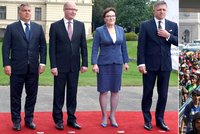 Premiéři 4 zemí jednali o uprchlících v Praze: Je to konec Evropy?