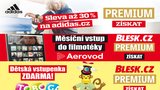 Nové dárky pro předplatitele Blesk Premium každý měsíc: Sleva 30 %  na nákup zboží Adidas či volné vstup do zábavního parku