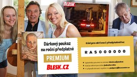 Blesk Premium jako skvělý dárek: Nadělte exkluzivní čtení i fotky pod stromeček