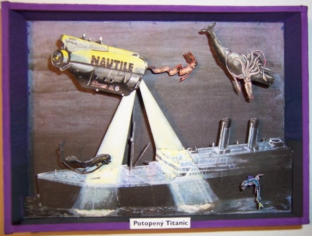 Potopený Titanic - ABC č. 12/30 (únor 1986), reedice Speciál Zima&#39;87 (listopad 1987)