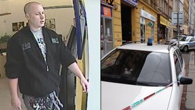 V Praze v Seifertově ulici přepadl tento muž banku, policie po něm pátrá