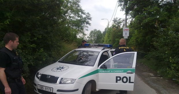 Praha: Místo, kde došlo v přepadení poštovního vozu