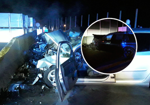 Při srážce dvou osobních automobilů na Přerovsku zemřel řidič.