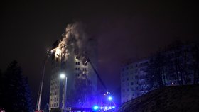 Výbuch paneláku v Prešově.