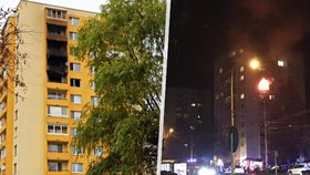 Požár panelového bytu v Prešově nepřežil manželský pár.