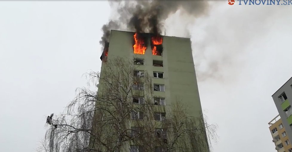 Chvíle bezprostředně po tragédii zachytila televize Markíza.