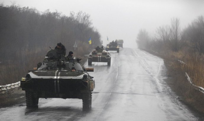 Přesun jednotek na Ukrajině