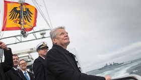 Exprezident Gauck na moři