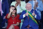 Prezident Brazílie Lula a jeho žena Rosangela