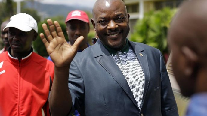 Prezident Burundi Pierre Nkurunziza ustál pokus o puč