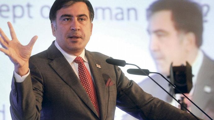 prezident Gruzie Michail Saakašvili