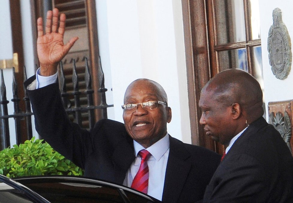 Prezident Jihoafrické republiky Jacob Zuma