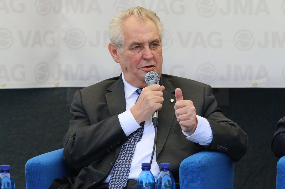 Prezident Miloš Zeman