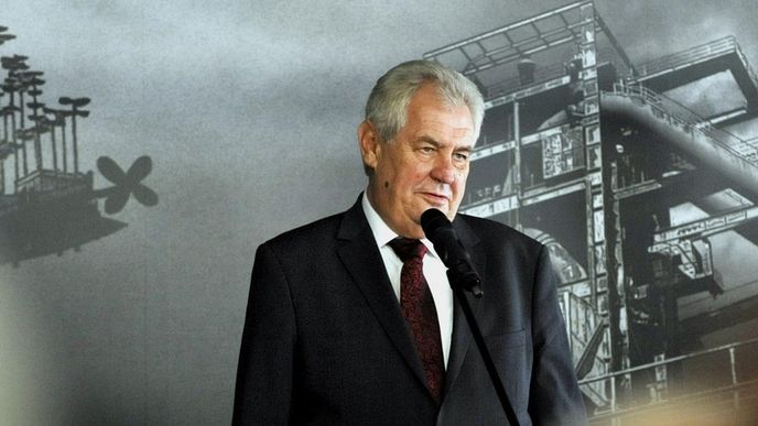 Prezident Miloš Zeman (archivní foto)