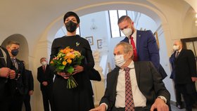 Prezident Miloš Zeman ve Sněmovně (18.2.2022)