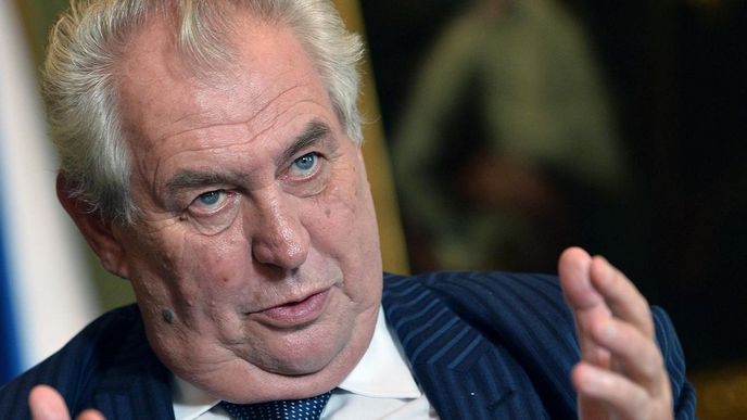 Prezident Miloš Zeman