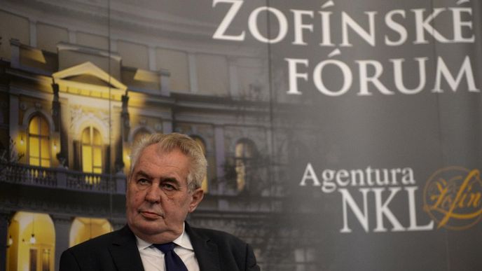 Prezident Miloš Zeman