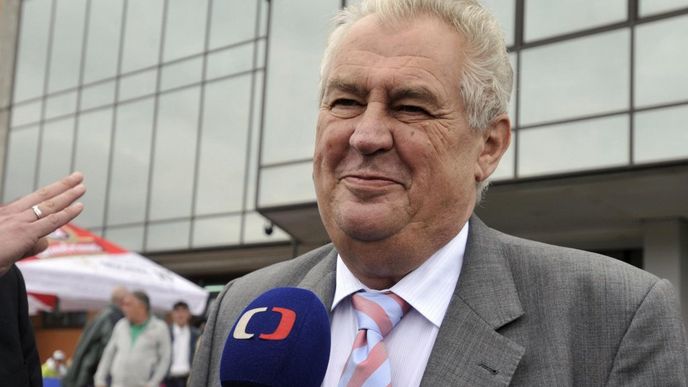 Prezident Miloš Zeman