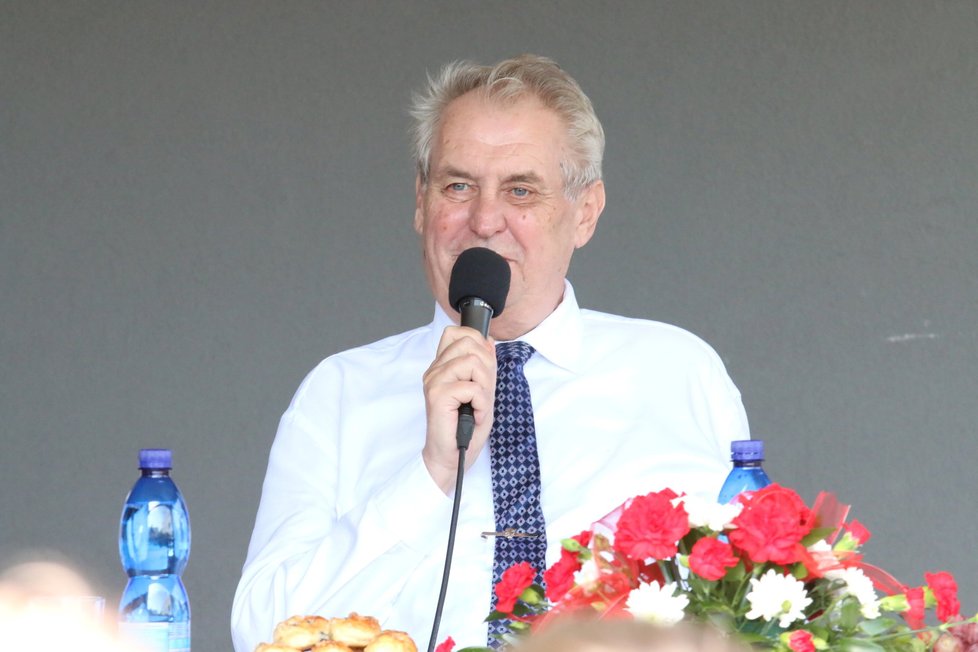 Prezident České republiky Miloš Zeman