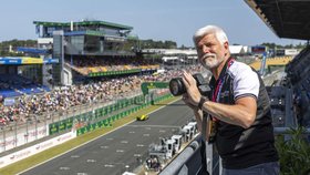 Prezident Petr Pavel si víkendový závod Le Mans pořádně užil.