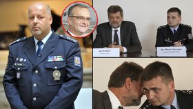 Petr Lessy (vlevo) dostal z prezidia vyhazov, ministr Kubice si našel nového koně, Martina Červíčka. Což je důvod k úsměvu i pro dalšího Lessyho odpůrce, ministra Kalouska