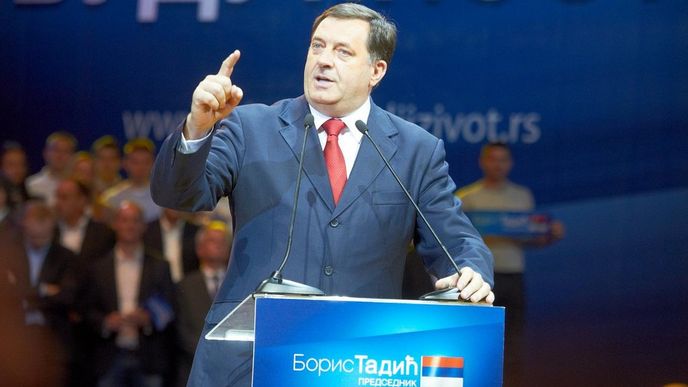 Prezident Republiky Srbské Milorad Dodik