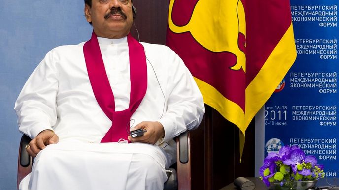 Prezident Srí Lanky Mahinda Radžapaksa