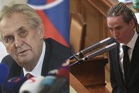 Piráti chtějí utnout střet zájmů i prezidentovi, Zeman prý není proti