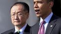 Prezident USA Obama představil kandidáta na post prezidenta Světové banky. Je jím  prezident univerzity Dartmouth College Jim Yong Kim.