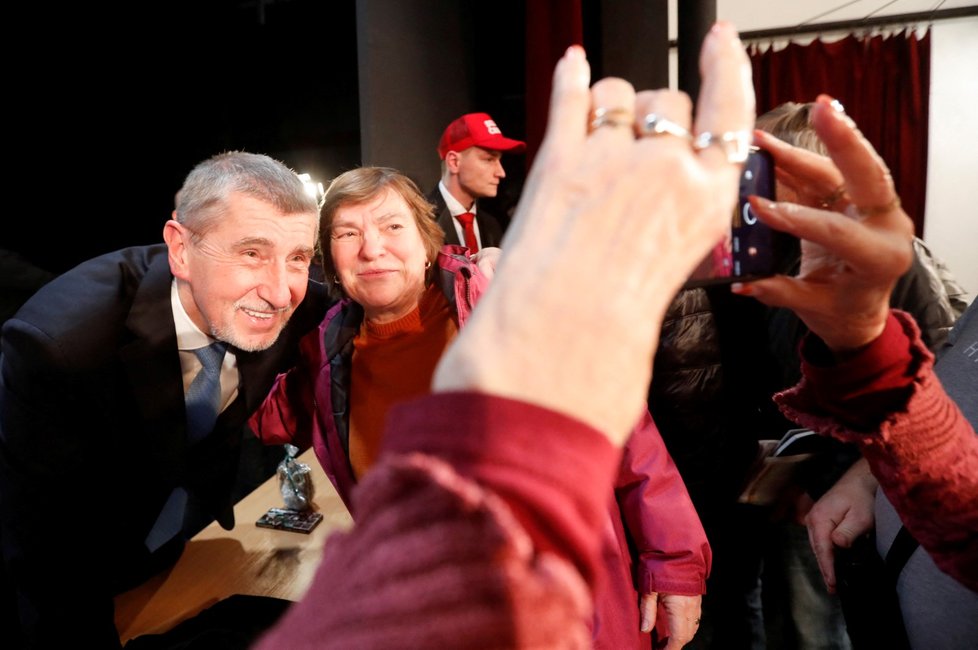 Andrej Babiš na návštěvě Benešova