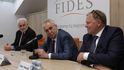 Prezident Miloš Zeman debatoval v Brně se zaměstnanci společnosti Fides Trade.