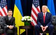 Prezidenti Volodymyr Zelenskyj a Donald Trump (25. 9. 2019). Prezidenti Volodymyr Zelenskyj a Donald Trump (25. 9. 2019).