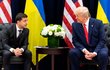 Prezidenti Volodymyr Zelenskyj a Donald Trump (25. 9. 2019). Prezidenti Volodymyr Zelenskyj a Donald Trump (25. 9. 2019).