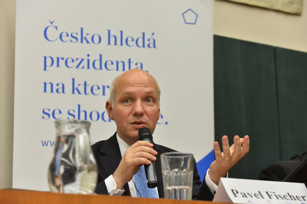 Debata prezidentských kandidátů na Právnické fakultě v Praze: Pavel Fischer
