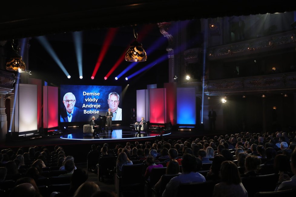 První společnou debatu prezidentských kandidátů vysílala TV Prima