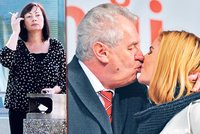 Miloš Zeman: Místo manželky líbá dceru! Proč?