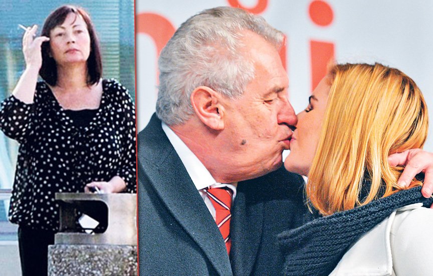 Dcera Kateřina plní před veřejností úlohu manželky Miloše Zemana