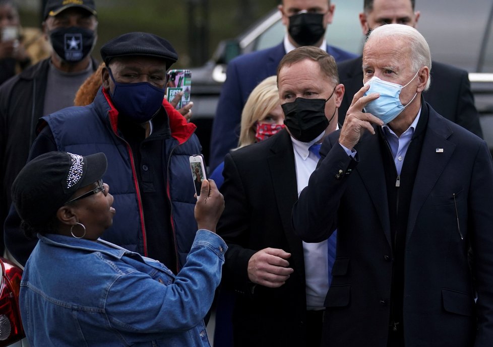 Prezidentské volby v USA: Demokratický kandidát Joe Biden.