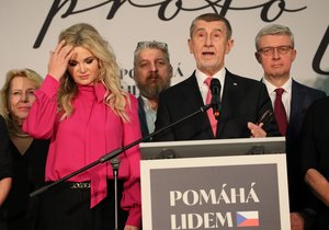 Prezidentské volby 2023: Andrej Babiš během tiskové konference (14. 1. 2023)