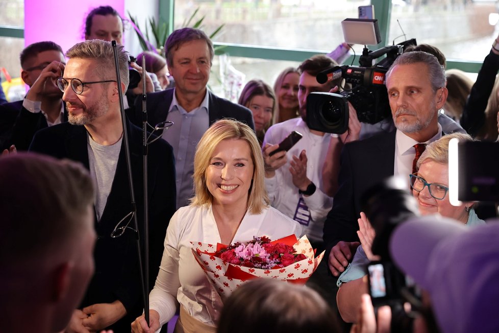 Prezidentské volby 2023: Danuše Nerudová u (14. 1. 2023)