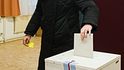 Prezidentské volby 2023: Neúspěšná kandidátka Danuše Nerudová volila v Kuřimi (27. 1. 2023)