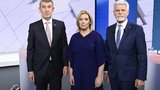 Babiš, Pavel a Nerudová se střetli na Nově: Top momenty debaty! Hádky o covid, krizi i nepravdy