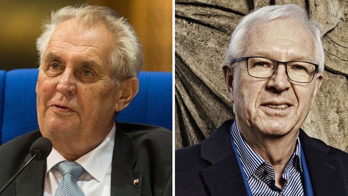 V druhém kole prezidenstkých voleb se utkají Miloš Zeman a Jiří Drahoš.