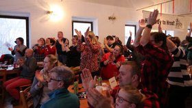 Prezidentské volby 2023: Slavící obec Černoušek (28. 1. 2023)