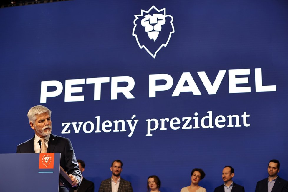 Prezidentské volby 2023: Nově zvolený prezident ČR Petr Pavel  (28. 1. 2023)