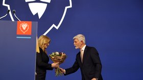 Prezidentské volby 2023: Do štábu Petra Pavla zavítala slovenská prezidentka Zuzana Čaputová (28. 1. 2023)