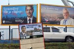 Mezi billboardy českých kandidátů na prezidenta se objevil jeden podfuk: Jan Fischer si tenhle rozhodně neobjednal