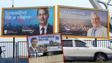 Bída a děs: To jsou billboardy českých kandidátů na prezidenta